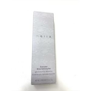 Mally Beauty Evercolor Brow Defining Gel w/ Double Ended Brush Matte Sable